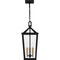 Quoizel Hull Outdoor Hanging 3 Light Matte Black HUL1909MBK - alternate 6